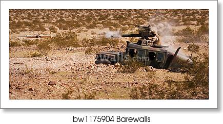 A Gunner Firing A Bgm 71 Tow Missile By Stocktrek Images Art Print Barewalls Posters Prints Bw1175904