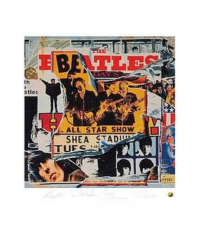 The Beatles Anthology 2 By Klaus Voorman Art Print Barewalls Posters Prints Bw
