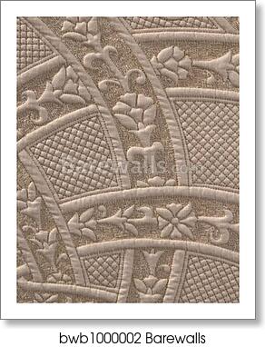 Barewalls Embroidery Detail 2 by Dillon Grimes, Art Print