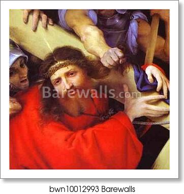 The Carrying of the Cross by Lorenzo Lotto, Art Print