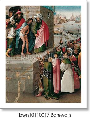 Ecce Homo by Hieronymus Bosch, Art Print