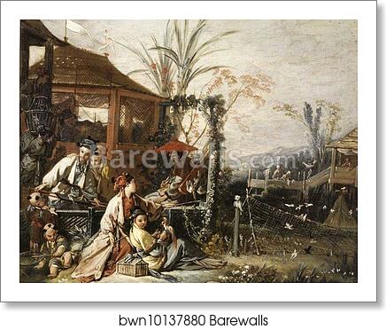 Chinese Hunting by François Boucher, Art Print