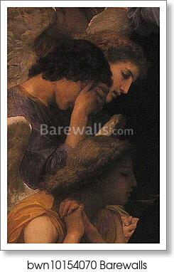 Pieta. Detail by William-Adolphe Bouguereau, Art Print
