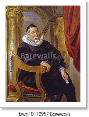 Portrait of a 73-year-old Man by Jacob Jordaens, Art Print