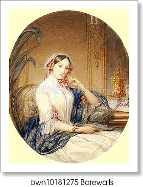 Portrait of Grand Duchess Maria Nikolaevna by Christina Robertson, Art Print Portrait of Grand Duchess Maria Nikolaevna by Christina Robertson, Art Print