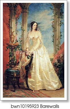 Portrait of Princess Zinaida Yusupova by Christina Robertson, Art Print