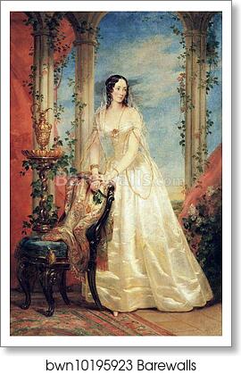 Portrait of Princess Zinaida Yusupova by Christina Robertson, Art Print Portrait of Princess Zinaida Yusupova by Christina Robertson, Art Print