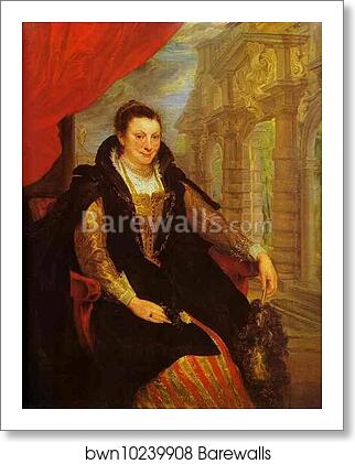 Portrait of Isabella Brant by Sir Anthony Van Dyck, Art Print Portrait of Isabella Brant by Sir Anthony Van Dyck, Art Print