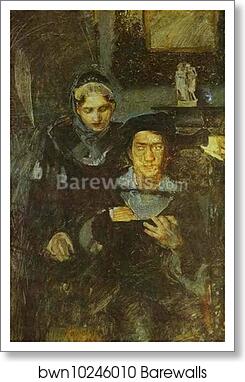 Hamlet and Ophelia (Unfinished) by Mikhail Vrubel, Art Print Hamlet and Ophelia (Unfinished) by Mikhail Vrubel, Art Print