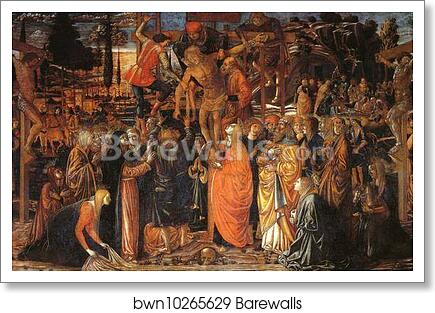Descent from the Cross by Benozzo Gozzoli, Art Print