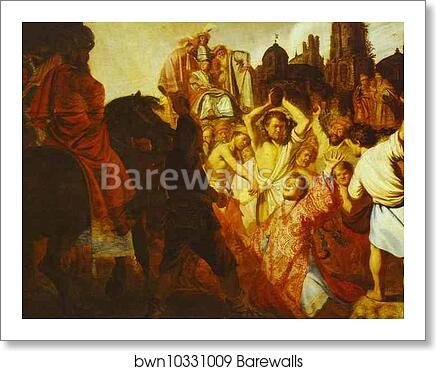 The Martyrdom of St. Stephen by Rembrandt Harmenszoon Van Rijn, Art Print The Martyrdom of St. Stephen by Rembrandt Harmenszoon Van Rijn, Art Print