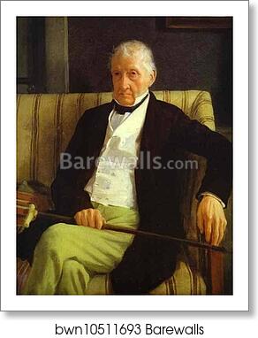 Portrait of Hilaire de Gas by Edgar Degas, Art Print