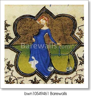 The Belles Heures of Jean de France, Duke de Berry. September. Detail by Limbourg Brothers, Art Print The Belles Heures of Jean de France, Duke de Berry. September. Detail by Limbourg Brothers, Art Print