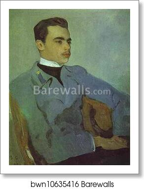 Portrait of Count Nikolay Sumarokov-Elstone by Valentin Serov, Art Print