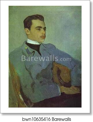 Portrait of Count Nikolay Sumarokov-Elstone by Valentin Serov, Art Print Portrait of Count Nikolay Sumarokov-Elstone by Valentin Serov, Art Print
