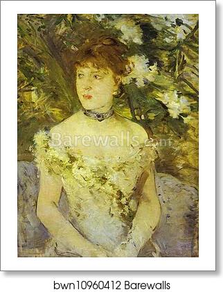 Young Woman in an Evening Dress by Berthe Morisot, Art Print Young Woman in an Evening Dress by Berthe Morisot, Art Print