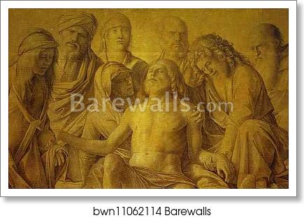 Lamentation over the Dead Christ by Giovanni Bellini, Art Print
