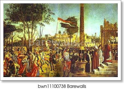 The Legend of St. Ursula: Martyrdom and Funeral of St. Ursula by Vittore Carpaccio, Art Print