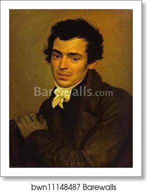 Portrait of the Architect K.A.Ton by Karl Brulloff, Art Print Portrait of the Architect K.A.Ton by Karl Brulloff, Art Print