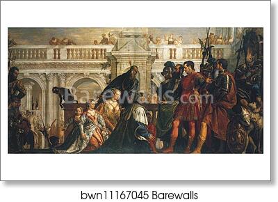 The Family of Darius Before Alexander the Great by Paolo Veronese, Art Print The Family of Darius Before Alexander the Great by Paolo Veronese, Art Print