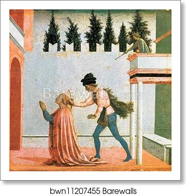 The Martyrdom of St. Lucy by Domenico Veneziano, Art Print