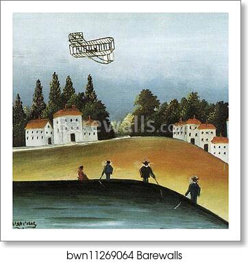 Anglers. Pecheurs a la ligne by Henri Rousseau, Art Print