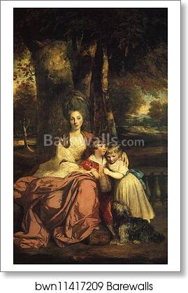 Lady Elizabeth Delmé and Her Children by Sir Joshua Reynolds, Art Print Lady Elizabeth Delmé and Her Children by Sir Joshua Reynolds, Art Print