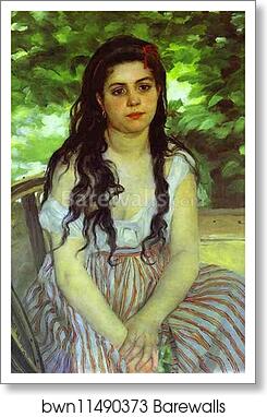 In the Summer by Pierre-Auguste Renoir, Art Print
