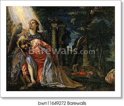 Agony in the Garden by Paolo Veronese, Art Print