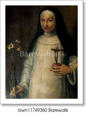 Portrait of a Nun (Portrait of Elena Anguissola) by Sofonisba Anguissola, Art Print