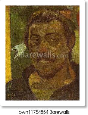 Self-Portrait by Paul Gauguin, Art Print