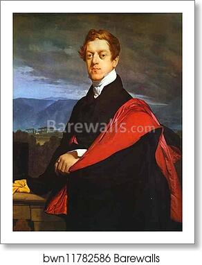 Portrait of Count Nikolay Gouriev by Jean-Auguste-Dominique Ingres, Art Print Portrait of Count Nikolay Gouriev by Jean-Auguste-Dominique Ingres, Art Print