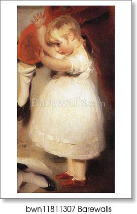 The Children of Ayscoghe Boucherett. Detail by Sir Thomas Lawrence, Art Print The Children of Ayscoghe Boucherett. Detail by Sir Thomas Lawrence, Art Print