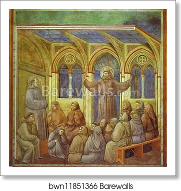 The Apparition at Arles by Giotto, Art Print