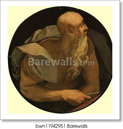 St. John the Evangelist by Jacopo Carrucci, Known As Pontormo, Art Print St. John the Evangelist by Jacopo Carrucci, Known As Pontormo, Art Print