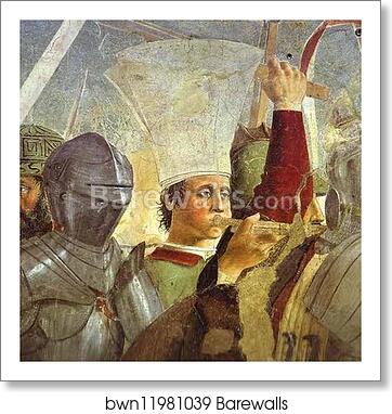 Legend of the True Cross: Battle Between Heraclius and Chosroes. Detail by Piero Della Francesca, Art Print Legend of the True Cross: Battle Between Heraclius and Chosroes. Detail by Piero Della Francesca, Art Print