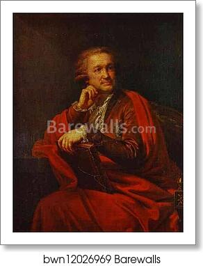 Portrait of Count Alexander Stroganoff by Johann Baptist Lampi The Elder, Art Print