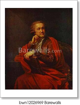 Portrait of Count Alexander Stroganoff by Johann Baptist Lampi The Elder, Art Print Portrait of Count Alexander Stroganoff by Johann Baptist Lampi The Elder, Art Print