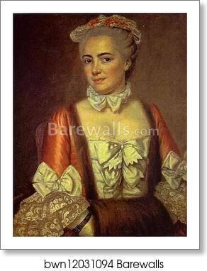 Portrait of Marie-Françoise Buron, the Artist's Cousin by Jacques-Louis David, Art Print