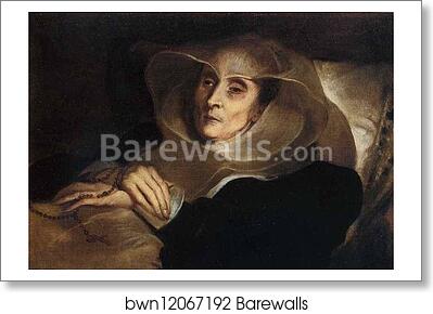 Portrait of Sofonisba Anguissola by Sir Anthony Van Dyck, Art Print Portrait of Sofonisba Anguissola by Sir Anthony Van Dyck, Art Print