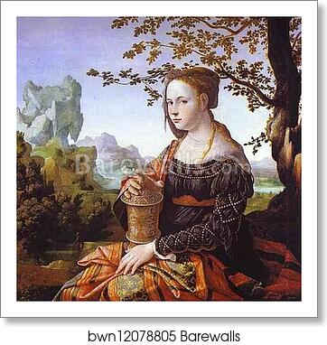 Mary Magdalene by Jan Van Scorel, Art Print