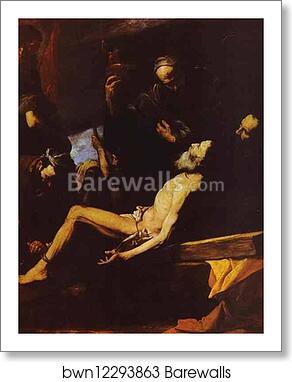 The Martyrdom of St. Andrew by Jusepe De Ribera, Art Print
