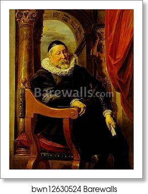 Portrait of an Elderly Gentleman by Jacob Jordaens, Art Print Portrait of an Elderly Gentleman by Jacob Jordaens, Art Print