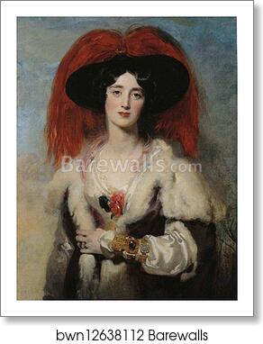 Mrs. Robert, Later Lady Peel by Sir Thomas Lawrence, Art Print