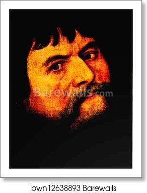 Self-Portrait by Lucas Cranach The Elder, Art Print