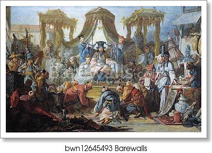 The Chinese Wedding by François Boucher, Art Print