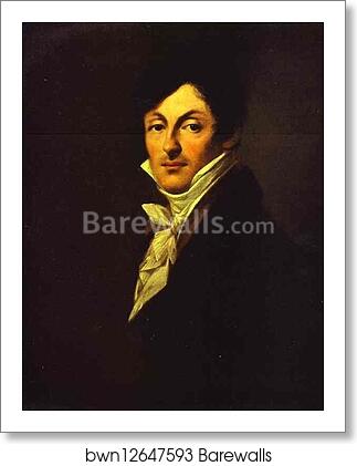 Portrait of Count A. I. Osterman-Tolstoy by Pierre-Paul Prud'Hon, Art Print Portrait of Count A. I. Osterman-Tolstoy by Pierre-Paul Prud'Hon, Art Print