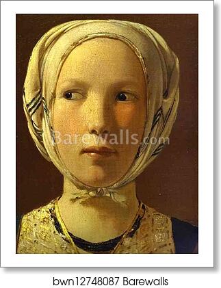 The Fortune-Teller. Detail by Georges De La Tour, Art Print The Fortune-Teller. Detail by Georges De La Tour, Art Print