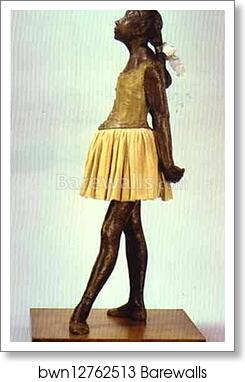 Little Fourteen-Year-Old Dancer by Edgar Degas, Art Print