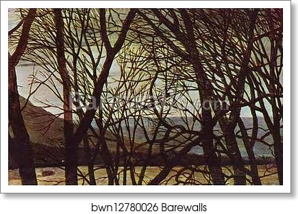 The Gloomy Day (February). Detail by Pieter Bruegel The Elder, Art Print